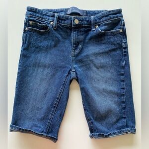 GAP Denim 9” Bermuda Shorts Dark Indigo Women’s XS